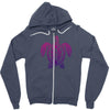 sea turtle spirit Zipper Hoodie