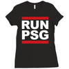 run psg paris st germain fotbal Ladies Fitted T-Shirt
