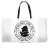 sherlock holmes Weekender Totes