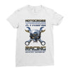 motocross extreme Ladies Fitted T-Shirt