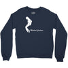 michael jackson jacko king of pop musica 2 Crewneck Sweatshirt