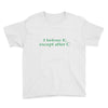 i before e Youth Tee