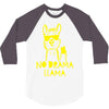 no drama llama (2) 3/4 Sleeve Shirt