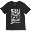 This Guy Is Taken By A Super Sexy February Girlfriend V-Neck Tee