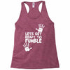 lets get ready to fumble Racerback Tank