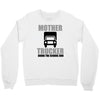 mother trucker doing the school run Crewneck Sweatshirt