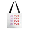 Grl Pwr Tote Bags