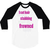 i cut hair 3/4 Sleeve Shirt