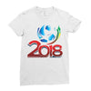 world cup 2018 Ladies Fitted T-Shirt