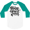 start without fear 3/4 Sleeve Shirt