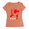 hadouken ryu Women's Triblend Scoop T-shirt