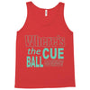 snooker where's the cue ball going Tank Top