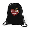 love furever Drawstring Bags