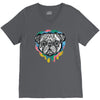 pug face V-Neck Tee