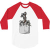 pocket koala bears 3/4 Sleeve Shirt