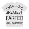 worlds greatest farter All Over Women's T-shirt