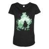 the adventure begins Maternity Scoop Neck T-shirt