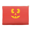 funny halloween jack o lantern kids Accessory Pouches
