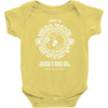 mega man's bar mitzvah Baby Bodysuit