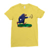 niffler the hedgehog Ladies Fitted T-Shirt