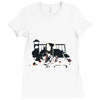 behold a pale horse Ladies Fitted T-Shirt