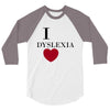 i dyslexia 3/4 Sleeve Shirt