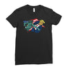 nasty woman vs trump Ladies Fitted T-Shirt