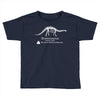 Brontosaurus Dinosaur shirt Inspired by Dustin from Stranger Things Toddler T-shirt