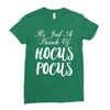 It's Just A Bunch Of Hocus Pocus Ladies Fitted T-Shirt