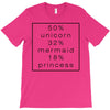 50 % unicorn T-Shirt