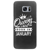 Queens Are Born In January Samsung Galaxy S7 Edge