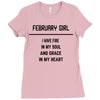 February Girl Ladies Fitted T-Shirt