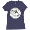 cat fish Ladies Fitted T-Shirt
