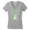 future runner Women's V-Neck T-Shirt