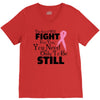 the lord will fight for you, you need only to be still V-Neck Tee