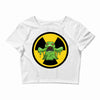 toxic monster Crop Top