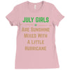 July Girls Ladies Fitted T-Shirt