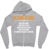 October Girl Hated By Many Zipper Hoodie