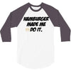 Hamburger 3/4 Sleeve Shirt