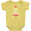 Keep Calm And Wear Pink (For Breast Cancer Awareness) Baby Onesie