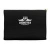 i have two titles aunt and godmother Accessory Pouches