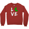 love christmas trending Crewneck Sweatshirt