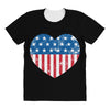 usa flag All Over Women's T-shirt