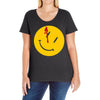 watchmen comedian rorschach comic adult movie Ladies Curvy T-Shirt