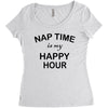 happy hour Women's Triblend Scoop T-shirt