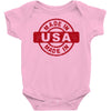 made in usa Baby Bodysuit