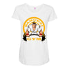 samurai gym Maternity Scoop Neck T-shirt