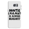 personalised auntie Samsung Galaxy S7