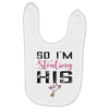 i stole her heart Baby Bibs