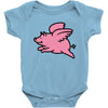 flying pig Baby Bodysuit